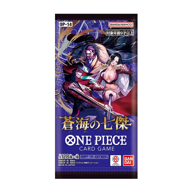 ONE PIECEカードゲーム ブースターパック 蒼海の七傑【OP-14】のパッケージ