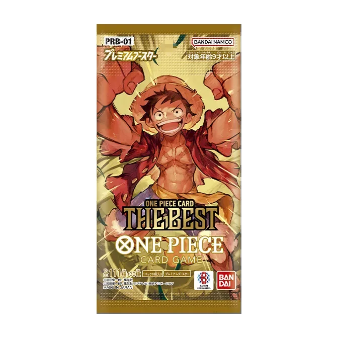 プレミアムブースター ONE PIECE CARD THE BEST【PRB-01】のパッケージ